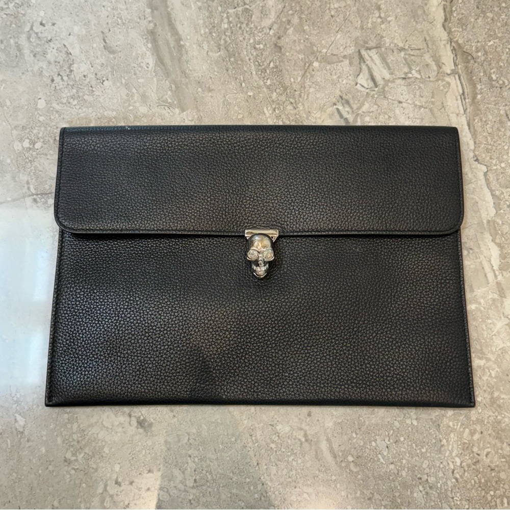 Alexander McQueen Black Clutch Bag